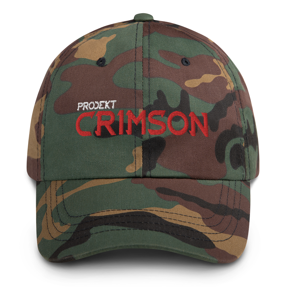 Crimson Dad hat